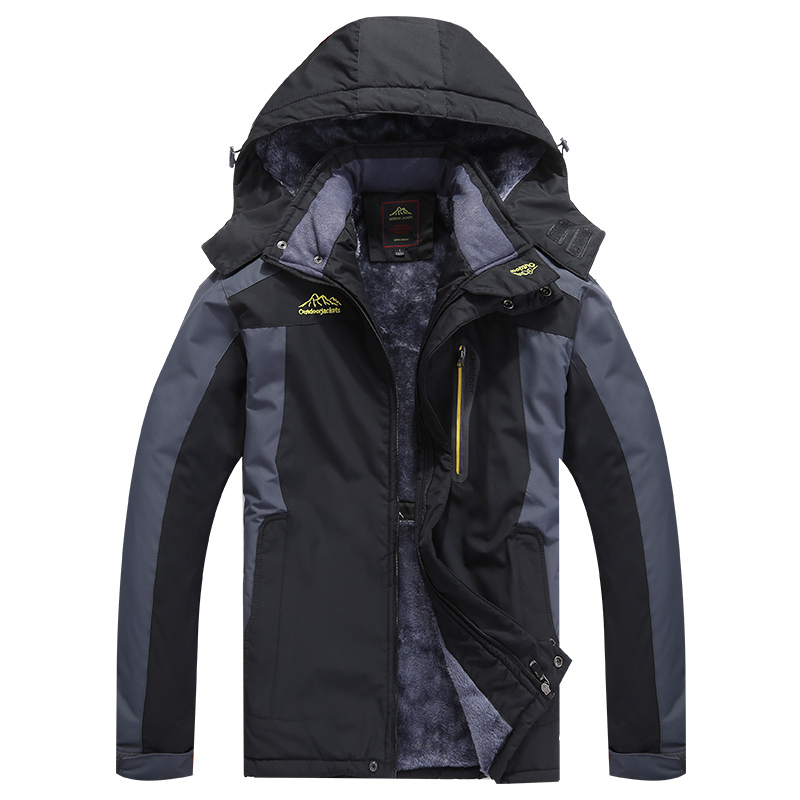 Men's Outdoor Autumn Winter Patchwork Camping Hiking Jacket Hooded Warm Fleece Thermal Fishing Coat Ski Jacket Plus Size M-9XL, Black
Men's Outdoor Autumn Winter Patchwork Camping Hiking Jacket Hooded Warm Fleece Thermal Fishing Coat Ski Jacket Plus Size M-9XL, Black