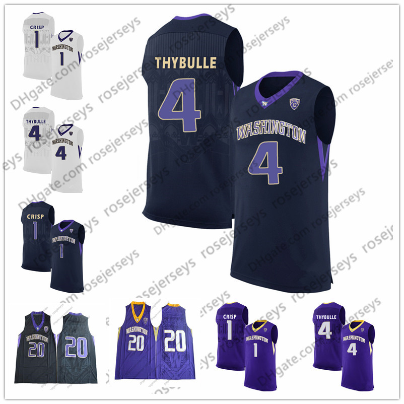 NCAA Washington Huskies #4 Matisse Thybulle 5 Jaylen Nowell 11 Nahziah Carter 14 Sam Timmins 21 RaeQuan Battle White Black Purple Jersey
NCAA Washington Huskies #4 Matisse Thybulle 5 Jaylen Nowell 11 Nahziah Carter 14 Sam Timmins 21 RaeQuan Battle White Black Purple Jersey