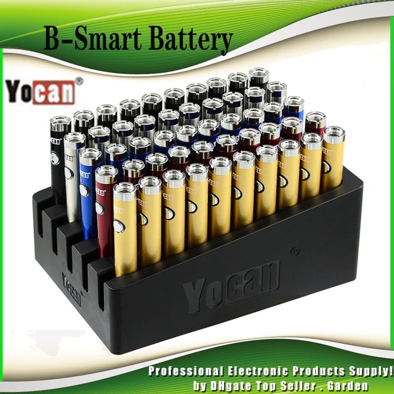 Original Yocan B-Smart Battery 320mAh Slim Twist Preheat VV Bottom Adjustable Voltage E Cig 510 Vape Pen With Display Stand 100% Authentic
Original Yocan B-Smart Battery 320mAh Slim Twist Preheat VV Bottom Adjustable Voltage E Cig 510 Vape Pen With Display Stand 100% Authentic