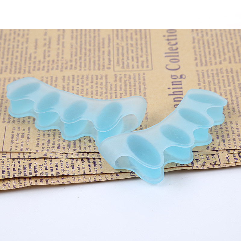 Silicone Bunion Corrector Toe Separators Foot Care Tool Hallux Valgus Corrector Straightener Spreader Free 5colors Separadores De Dedos