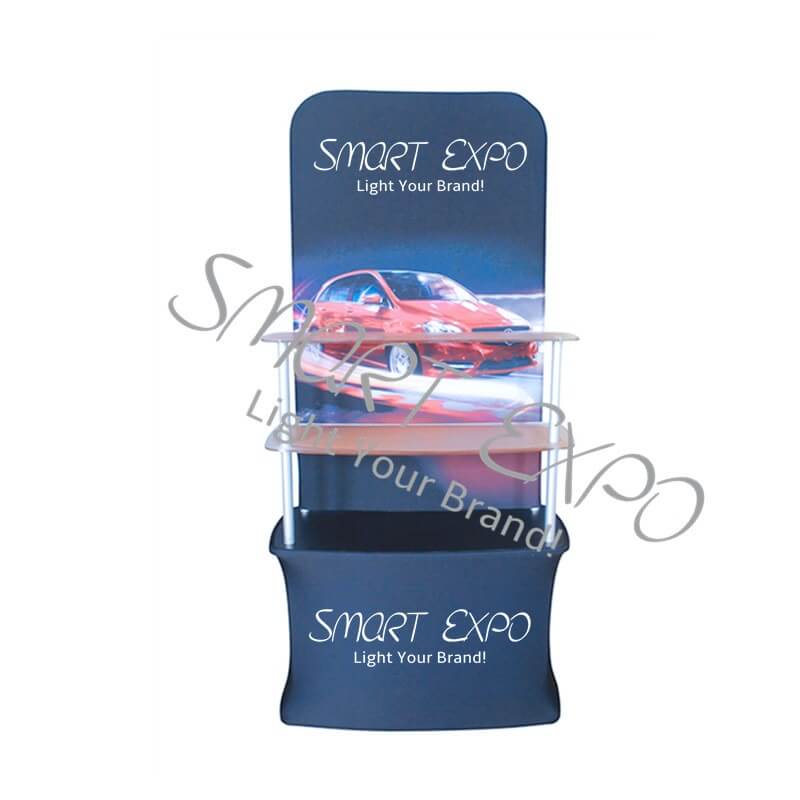 Trade Fair Display Rack with HDF Top-Bottom Boards Thick Aluminum Tube Tension Fabric Printed Graphic Portable Carry Bag
Trade Fair Display Rack with HDF Top-Bottom Boards Thick Aluminum Tube Tension Fabric Printed Graphic Portable Carry Bag