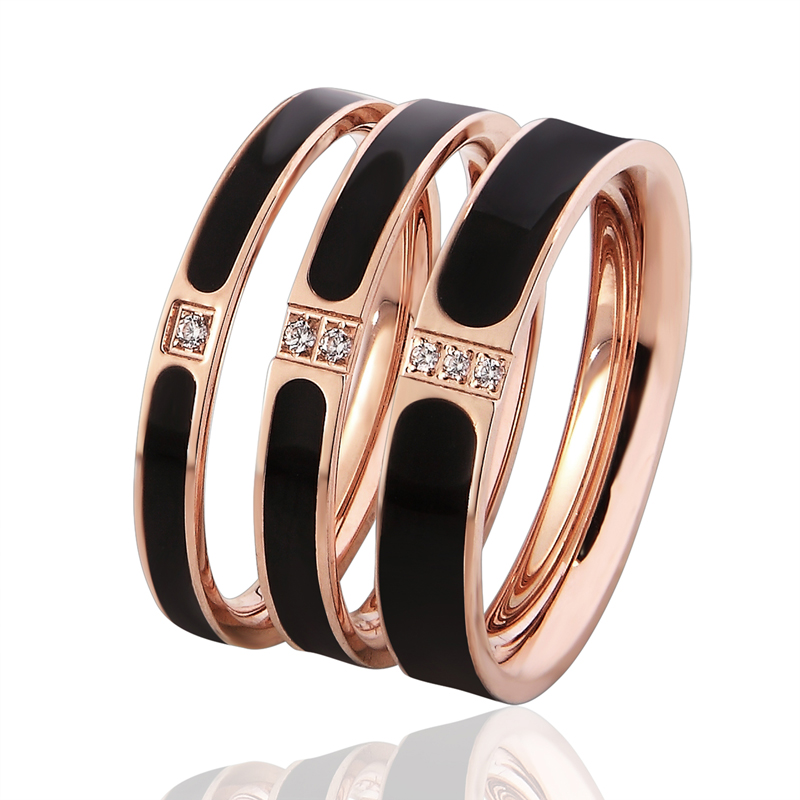 1 Piece Top Quality Women Rings 3 Sizes Enamel And Crystal Ring Elegant And Beautiful Rose Gold Color Wedding Bands
1 Piece Top Quality Women Rings 3 Sizes Enamel And Crystal Ring Elegant And Beautiful Rose Gold Color Wedding Bands