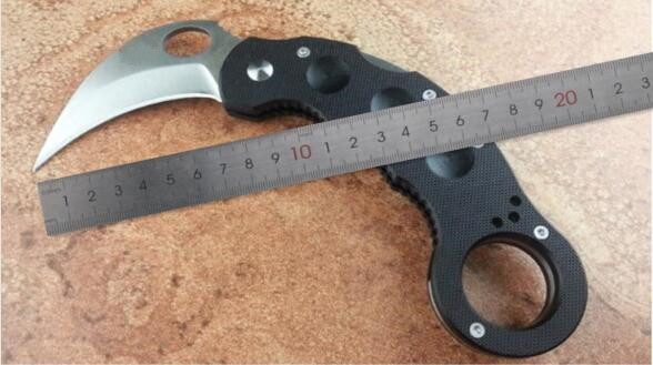 2602 Master2.0 karambit claw 154CM steel handle straight knife Camping Survival Folding Gift Outdoor Tools