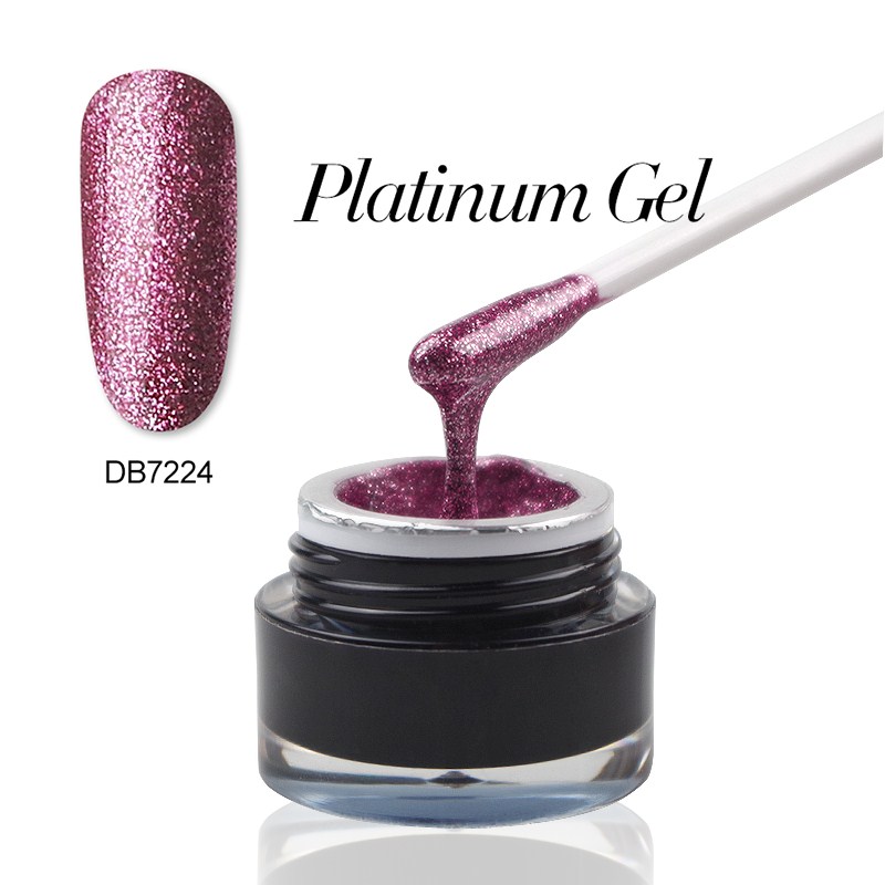 MONASI Super Glossy Sequins Platinum 3D Shiny Glitter Gold UV Nail Gel Polish Soak Off Gel Lacquer Nail Art Paint, Db7234
MONASI Super Glossy Sequins Platinum 3D Shiny Glitter Gold UV Nail Gel Polish Soak Off Gel Lacquer Nail Art Paint, Db7234