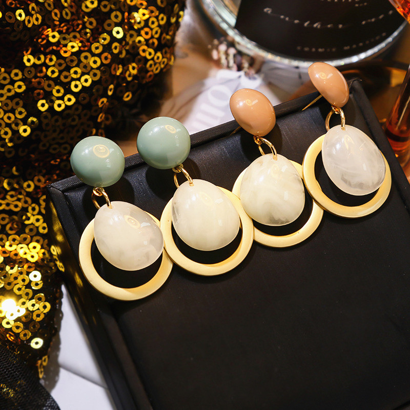 New Cute Vintage Colorful Geometric Round Earrings For Women Girls Delicate Drop Earrings Fashion Jewelry 2020 Summer
New Cute Vintage Colorful Geometric Round Earrings For Women Girls Delicate Drop Earrings Fashion Jewelry 2020 Summer