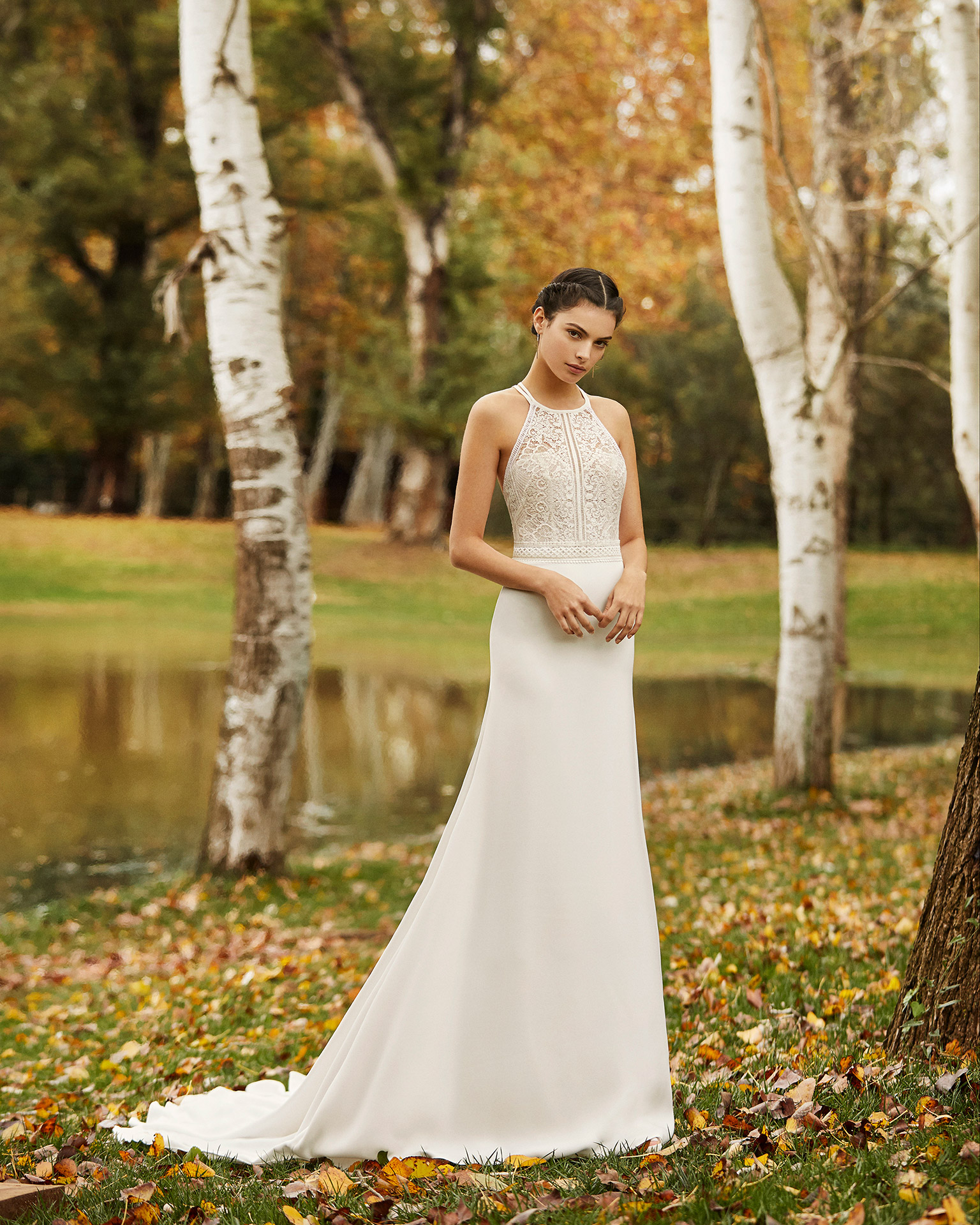 backless mermaid wedding dresses appliques halter country bridal gowns sleeveless sweep train custom made vestidos de novia