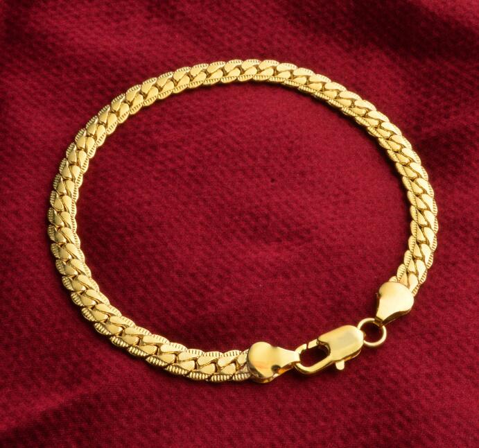 5MM 20CM Length 925 Sterling Silver Plated Link Bracelet Jewelry Silver Gold Color Snake Chain Bracelets Wholesale High Quality, Black
5MM 20CM Length 925 Sterling Silver Plated Link Bracelet Jewelry Silver Gold Color Snake Chain Bracelets Wholesale High Quality, Black