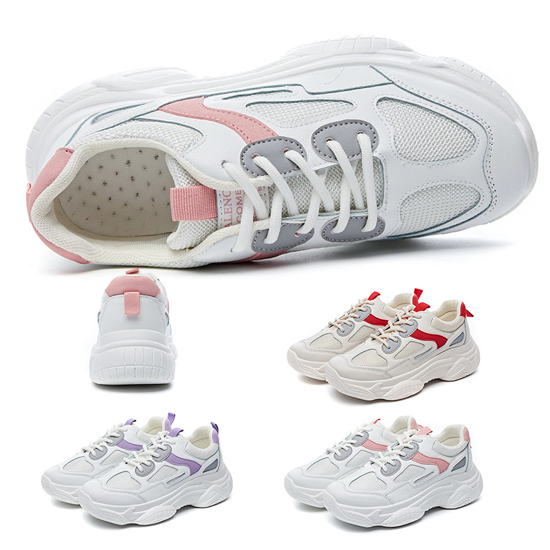 athletic style for women running shoes triple white pink purple red adorn comfortable breathable trainer sport designer sneakers 35-40, A3
athletic style for women running shoes triple white pink purple red adorn comfortable breathable trainer sport designer sneakers 35-40, A3