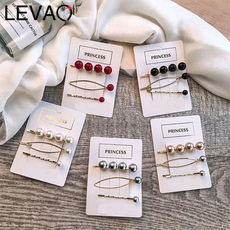 LEVAO 1Set Ladies Solid Metal Hair Pins Girls Hair Stick Elegant Accessories Headwear Women Headdress Fashion BB Clips
LEVAO 1Set Ladies Solid Metal Hair Pins Girls Hair Stick Elegant Accessories Headwear Women Headdress Fashion BB Clips