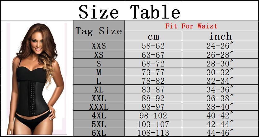 9 Steel Bone Shapewear Body Shapers Women Corset Slimming Belt Waist Shaper Cinta Modeladora Latex Waist Trainer Corset Cincher Y19070201