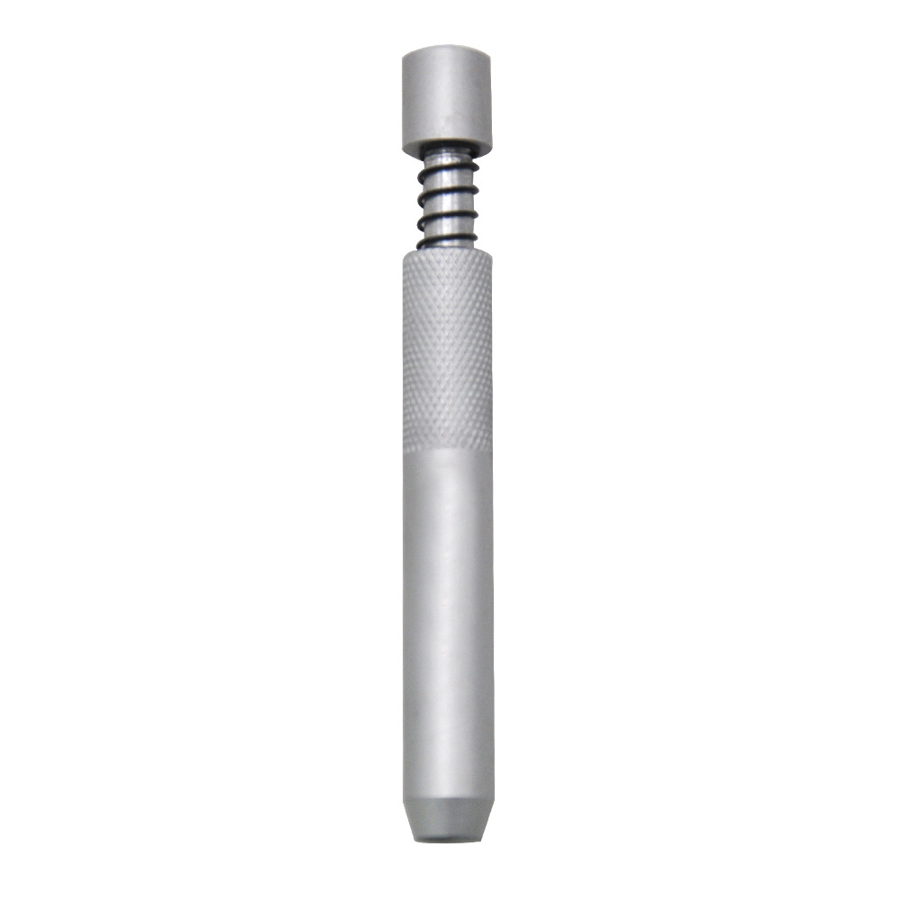 Cheap Metal One Hitter pipe high quality spring pipe 78MM Aluminum Smoking Herb Pipe Cigarette Holder Accessories