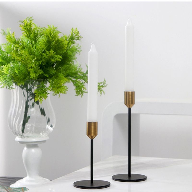 Nordic Style Candle Stand Metal Candle Holders Fashion Wedding Bar Party Exquisite Candlestick For Table Home Decoration
