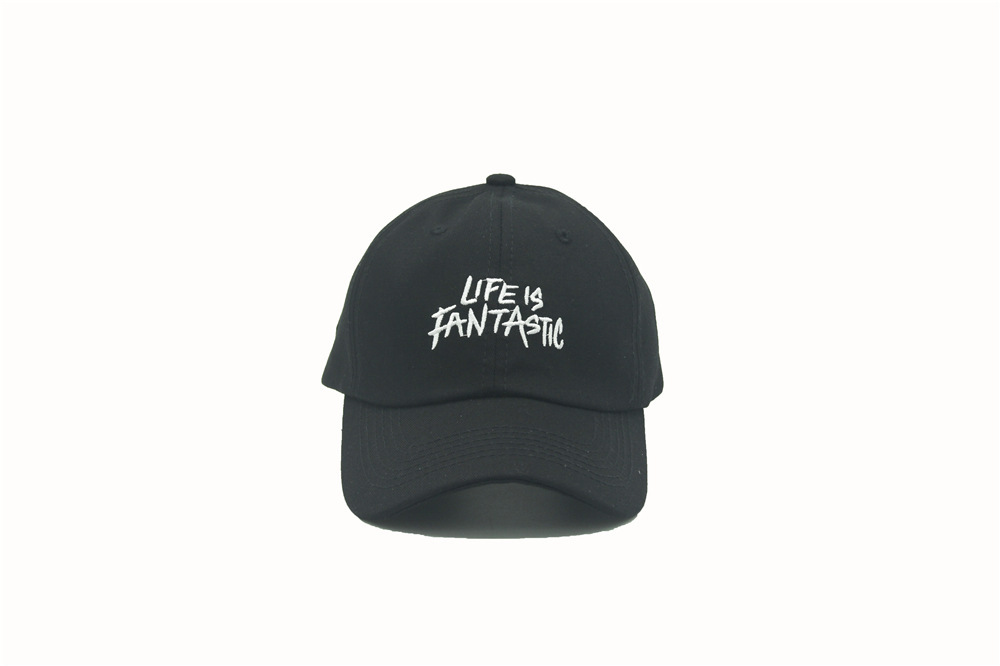life is fantastic 2020 New Cotton Mens Hat Youth Letter Print Unisex Women Men Hats Baseball Cap Snapback Casual Caps