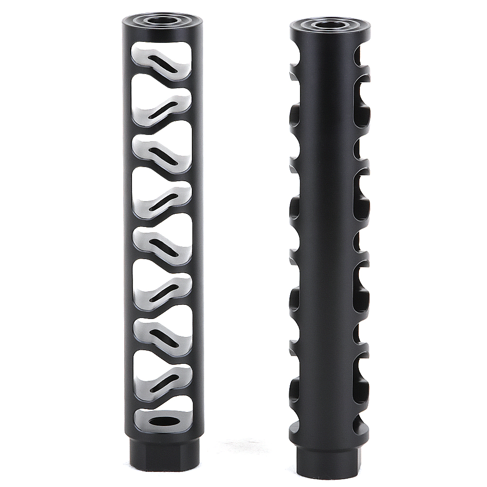9mm Tactical Accessories 7.0inch Length 1/2-28 threads Fit for 9mm OD" 1.24inch, Black
9mm Tactical Accessories 7.0inch Length 1/2-28 threads Fit for 9mm OD" 1.24inch, Black
