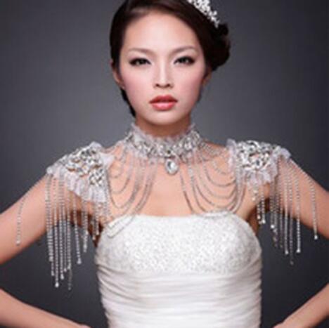 Luxury Rhinestone Bridal Shoulder Sleeve Chain Wedding Dress Accessories Women Wraps Special Occasion Wedding Shoulder Chains
Luxury Rhinestone Bridal Shoulder Sleeve Chain Wedding Dress Accessories Women Wraps Special Occasion Wedding Shoulder Chains