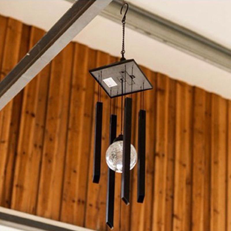 Outdoor Led Yard Decoration Wind Chimes Light Park Garden Solar Powered Chandelier Color Changing
Outdoor Led Yard Decoration Wind Chimes Light Park Garden Solar Powered Chandelier Color Changing