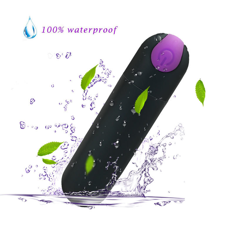Adult Sex Product Remote Control Strong vibrator, 10 Speed Vibrating Mini Bullet Shape Waterproof Vibrator G-spot Massager S18101905