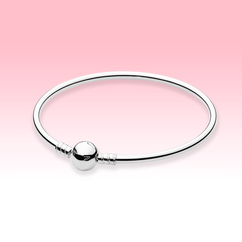Real 925 Sterling Silver Ball Clasp Bangle Bracelet with Original box for Pandora DIY charms Bracelet for Women mens bangles
Real 925 Sterling Silver Ball Clasp Bangle Bracelet with Original box for Pandora DIY charms Bracelet for Women mens bangles