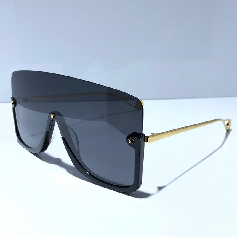 New fashion designer sunglasses 0540 connected lens big size half frame with small star avant-garde popular goggle top quality 0540S
New fashion designer sunglasses 0540 connected lens big size half frame with small star avant-garde popular goggle top quality 0540S