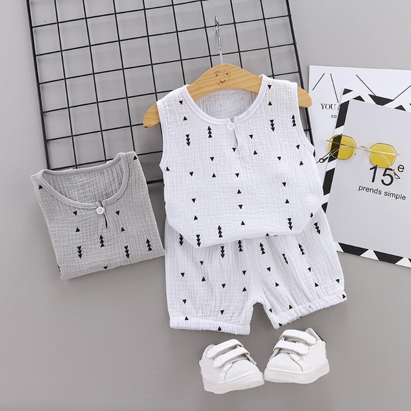 Casual Toddler Boys Outfits Baby Boy Summer Clothes Newborn Boy Clothing Set Sports T-shirt+ Shorts Geometric Print Kids Clothes, 01
Casual Toddler Boys Outfits Baby Boy Summer Clothes Newborn Boy Clothing Set Sports T-shirt+ Shorts Geometric Print Kids Clothes, 01