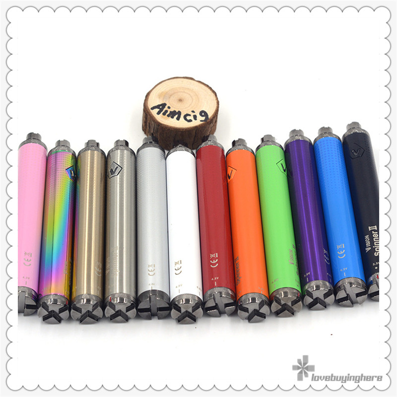 Best Quality Vision Spinner II Battery 1600mAh Capacity VV Batteries 3.3V-4.8V eGo Style Popular E-Cigarette eGo Batteries Retail
Best Quality Vision Spinner II Battery 1600mAh Capacity VV Batteries 3.3V-4.8V eGo Style Popular E-Cigarette eGo Batteries Retail