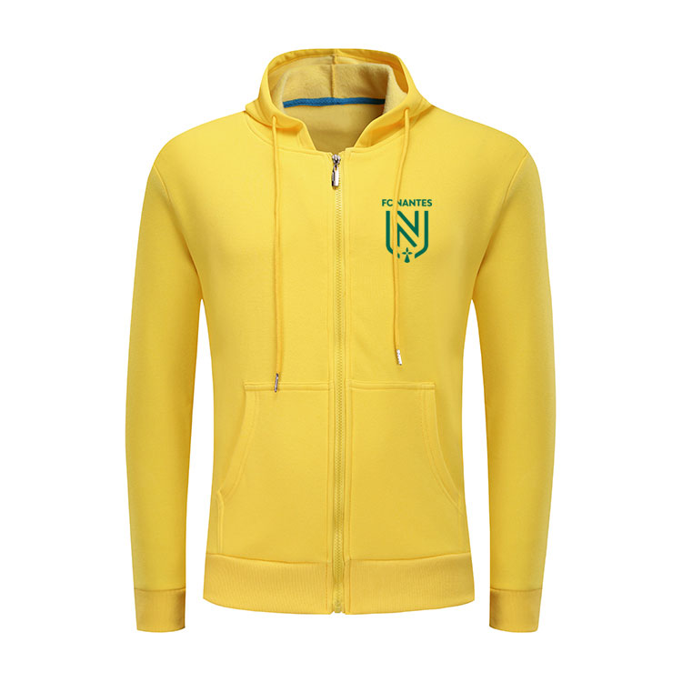 Men's FC Nantes yellow 2019 Full-Zip Travel Jacket 2019 2020 FC Nantes soccer jacket football tracksuit 19 20 FC Nantes Training Top jackets, Black;red
Men's FC Nantes yellow 2019 Full-Zip Travel Jacket 2019 2020 FC Nantes soccer jacket football tracksuit 19 20 FC Nantes Training Top jackets, Black;red