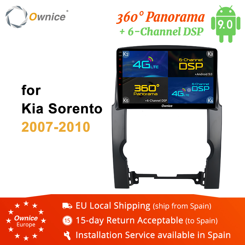 Ownice K5 K6 Android 8.1 Car Radio DVD Player for KIA Sorento 2010 - 2013 GPS Navig Headunit Automotive 4G DSP 360 Panorama car dvd
Ownice K5 K6 Android 8.1 Car Radio DVD Player for KIA Sorento 2010 - 2013 GPS Navig Headunit Automotive 4G DSP 360 Panorama car dvd