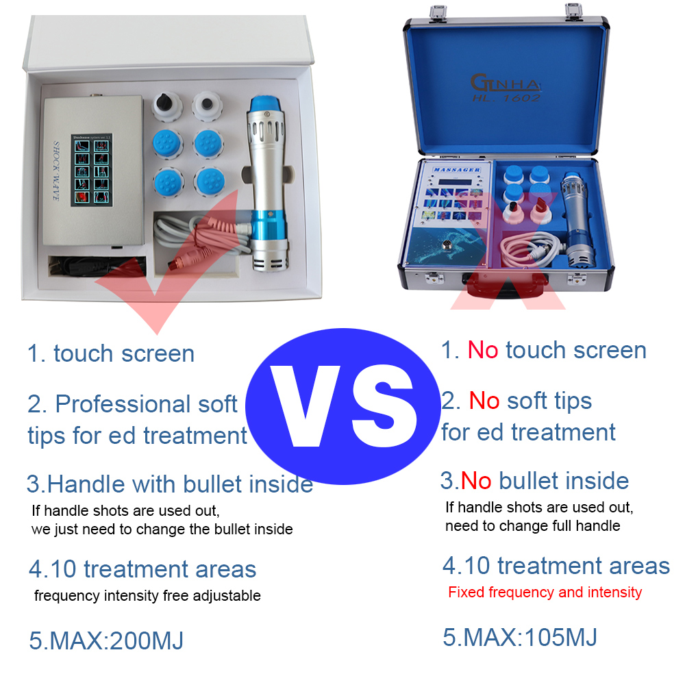 New Mini Home Use Shockwave Physical Therapy Machine 7 Treatment Tips Shock Wave Therapy Equipment Electric for ED
New Mini Home Use Shockwave Physical Therapy Machine 7 Treatment Tips Shock Wave Therapy Equipment Electric for ED