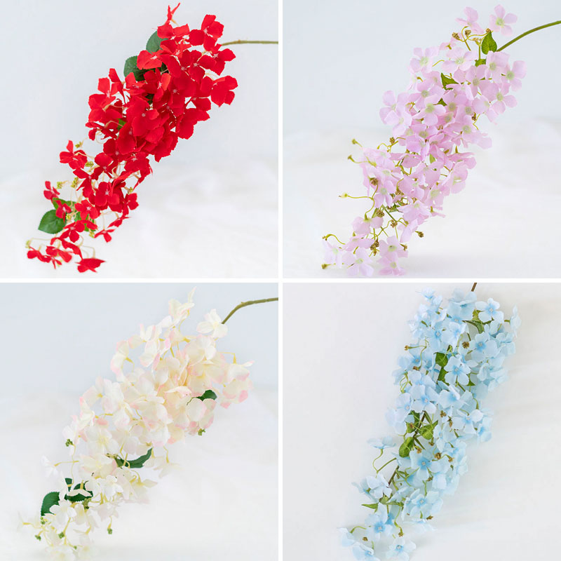 Wedding decoration simulation flowers silk flowers wild hydrangea road lead archway flower wall flower arrangement stage props o, Blue
Wedding decoration simulation flowers silk flowers wild hydrangea road lead archway flower wall flower arrangement stage props o, Blue