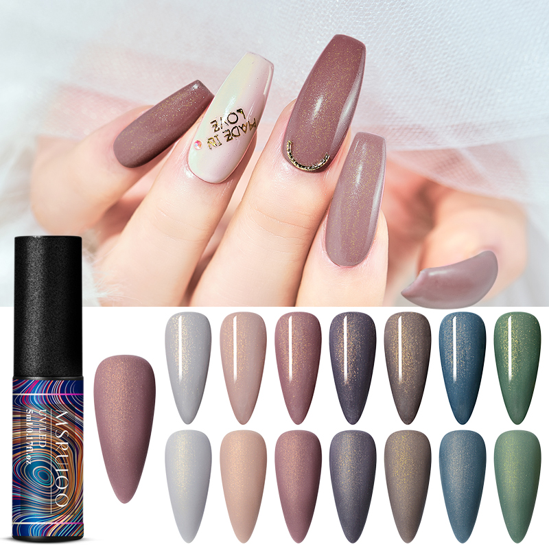 MSRUIOO 5ML Color Gel Polish Semi Permanent Glitter Mirror Gel Lacquer Soak Off UV LED Nail Polish No Wipe Top Coat Varnish, As09084
MSRUIOO 5ML Color Gel Polish Semi Permanent Glitter Mirror Gel Lacquer Soak Off UV LED Nail Polish No Wipe Top Coat Varnish, As09084