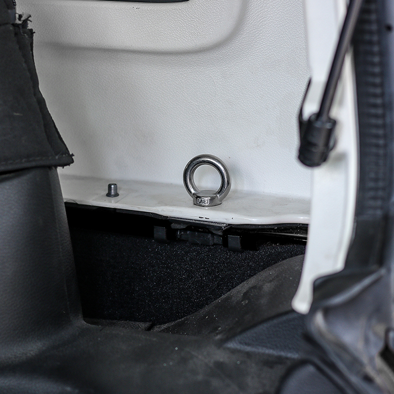 Silver 4 Doors Car Roof Screw Round Hole Head For Jeep Wrangler JL 2018+ Car Exterior Accessories