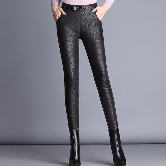 Hot Plus Size High Elastic Waist Leggings Stretch Sexy Slim Skinny Leather Pants 2020 Women Autumn Lace Bandage Trousers X241, Black
Hot Plus Size High Elastic Waist Leggings Stretch Sexy Slim Skinny Leather Pants 2020 Women Autumn Lace Bandage Trousers X241, Black