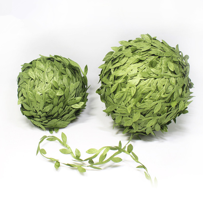 40/77/100/200 m Leaves Garland Decorative Accessories Green Leaves Rattan Simulation DIY Wreath Material, 40 meters one roll
40/77/100/200 m Leaves Garland Decorative Accessories Green Leaves Rattan Simulation DIY Wreath Material, 40 meters one roll
