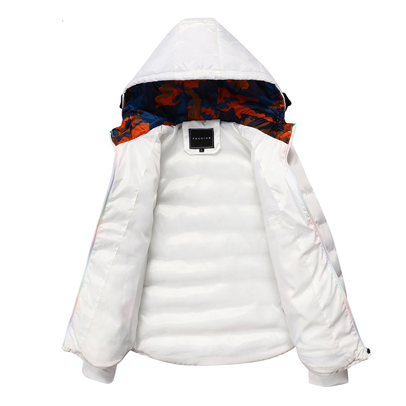 LBL Slim Bomber Jacket Men Autumn Thicken Mens Coat Warm Outwear Windproof Hooded Overcoat Zipper Parkas Jackets Man Hoody Male V191128