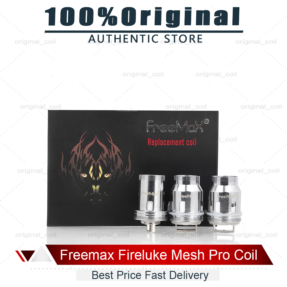 100% Authentic Freemax Fireluke Mesh Pro Coil Replacement Single Dual Triple Mesh Coils Head Core For Mesh ProTank DHL Free
100% Authentic Freemax Fireluke Mesh Pro Coil Replacement Single Dual Triple Mesh Coils Head Core For Mesh ProTank DHL Free