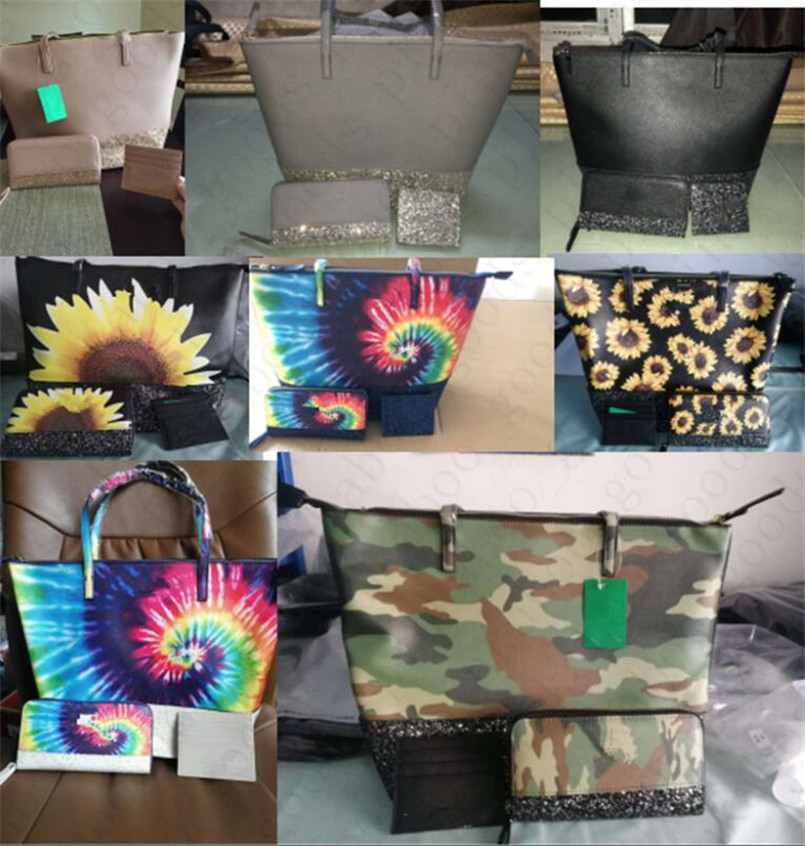 2020 PU handbag and wallet Purse 3pcs Set women Designers Sequin Glitter Patchwork Shoulder bags Luxury Mini wallet Coin Purse GiftD42705, 1lot=1set=1*handbag+2*purses
2020 PU handbag and wallet Purse 3pcs Set women Designers Sequin Glitter Patchwork Shoulder bags Luxury Mini wallet Coin Purse GiftD42705, 1lot=1set=1*handbag+2*purses