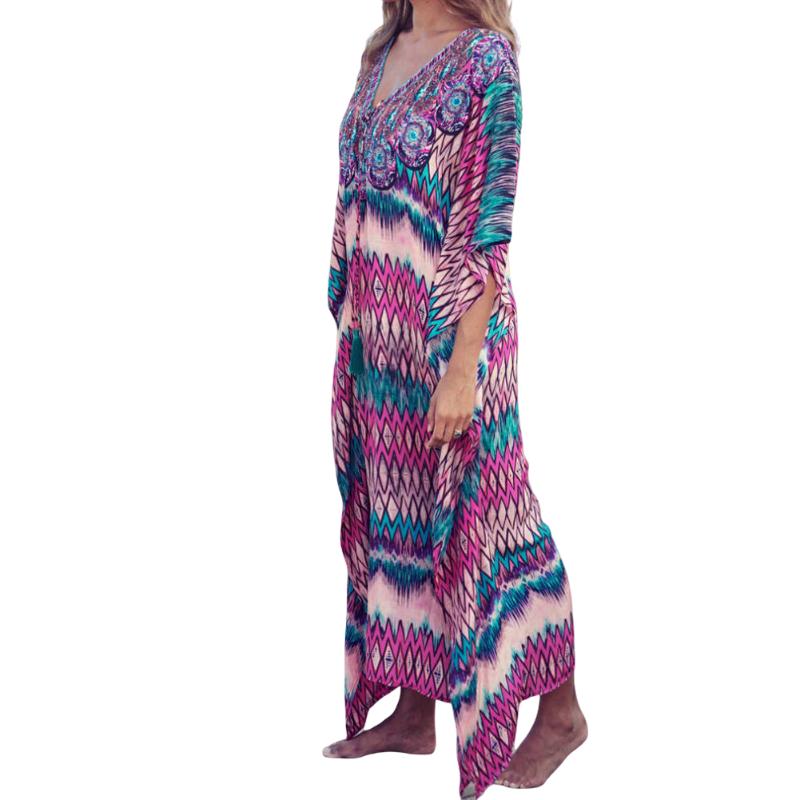 Women Holiday Beach Bikini Cover Up Boho Beachwear Casual Loose Sun Mini Dress Sundress Holiday Dress Ladies Party Dresses
Women Holiday Beach Bikini Cover Up Boho Beachwear Casual Loose Sun Mini Dress Sundress Holiday Dress Ladies Party Dresses