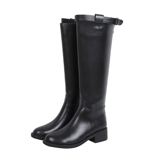 2020 Fashion casual women Knee boots Warm and plush Long tube Heel Knight boots Martin Boots Non slip rubber thick bottom Zip B528, Black
2020 Fashion casual women Knee boots Warm and plush Long tube Heel Knight boots Martin Boots Non slip rubber thick bottom Zip B528, Black