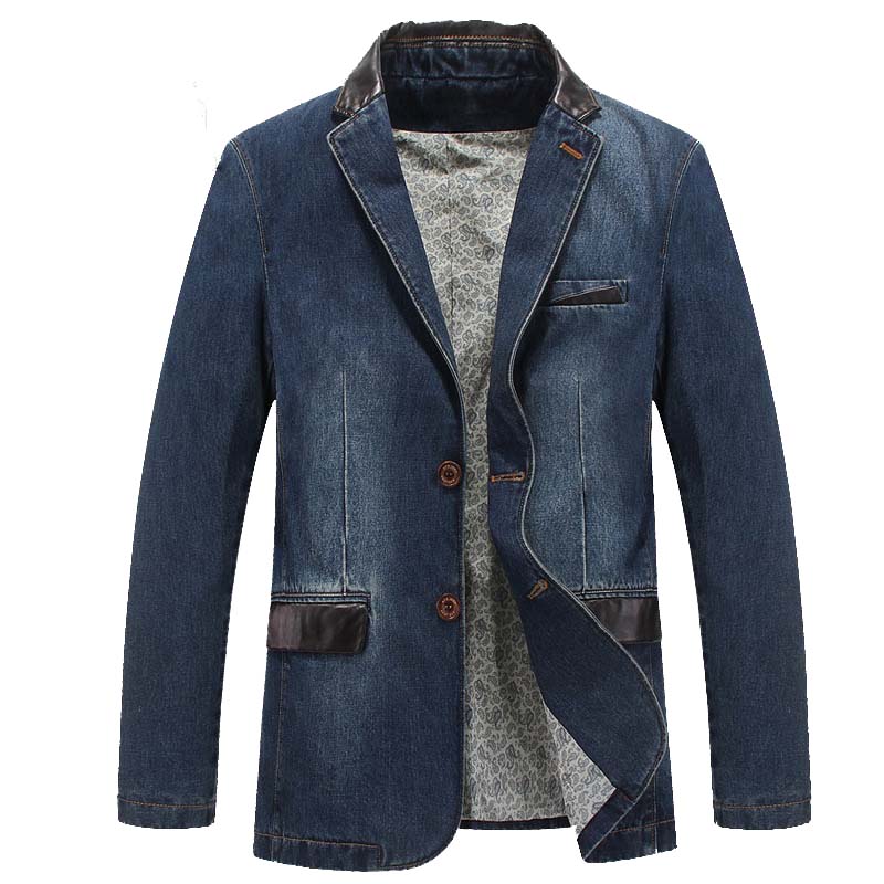 New Fashion Brand Clothing Jeans Jacket Men Denim Blazer Suit Jacket Cotton Blue Blazers Vintage Coat Big Size -4XL, Light blue
New Fashion Brand Clothing Jeans Jacket Men Denim Blazer Suit Jacket Cotton Blue Blazers Vintage Coat Big Size -4XL, Light blue