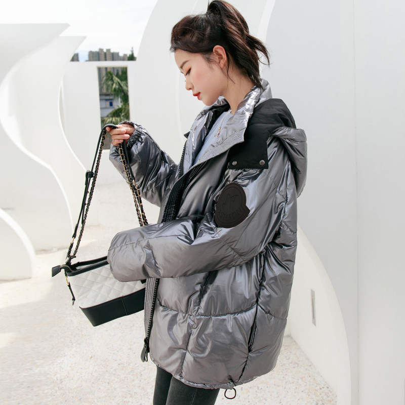 2019 new Short thick Warm Hooded Coats Women Winter Jackets Korean Loose Parka Coat Women face Cotton Clothing Female V1164, Black
2019 new Short thick Warm Hooded Coats Women Winter Jackets Korean Loose Parka Coat Women face Cotton Clothing Female V1164, Black