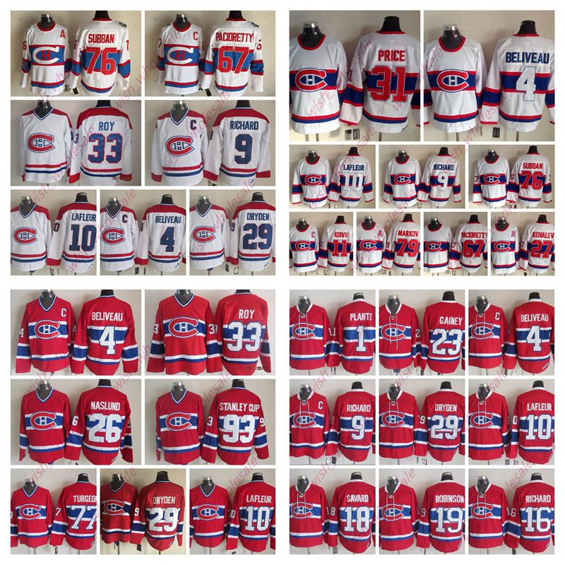 Vintage CCM Montréal Canadiens Patrick Roy Jersey Maurice Richard Carey Price Guy Lafleur Jean Beliveau Man And Youth Hockey Jerseys, Black
Vintage CCM Montréal Canadiens Patrick Roy Jersey Maurice Richard Carey Price Guy Lafleur Jean Beliveau Man And Youth Hockey Jerseys, Black