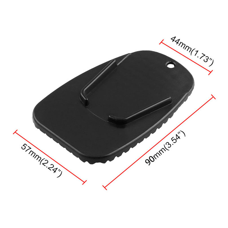 Motorcycle Kickstand Pad Support For Soft Ground Outdoor Parking Motobike Mount Pad Adjustable Stand Moto Parts Universal