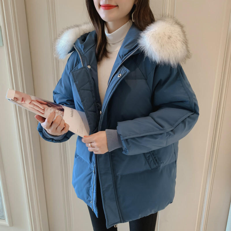 New Down Cotton Coat Female Padded Oversized Loose Winter Jacket Women Clothes Warm Thicken Hooded Women Coats Outerwear Q2725, Blue parkas
New Down Cotton Coat Female Padded Oversized Loose Winter Jacket Women Clothes Warm Thicken Hooded Women Coats Outerwear Q2725, Blue parkas