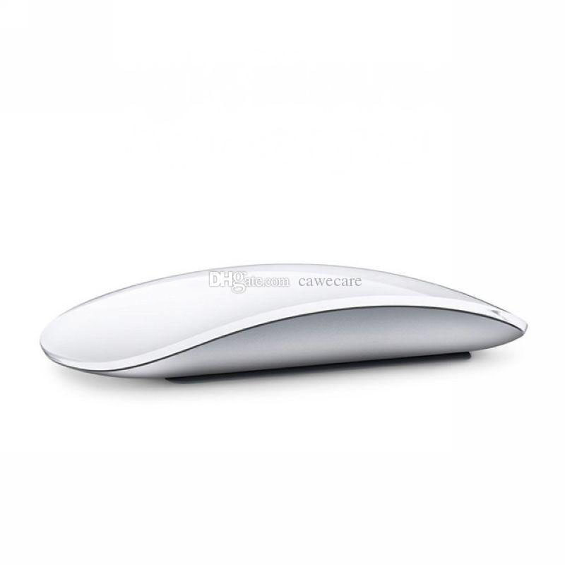 Bluetooth or USB Mouse 2.4G Ultra Thin Mini Wireless Mouse for most of Devices Macbook Android Windows with Retail Package