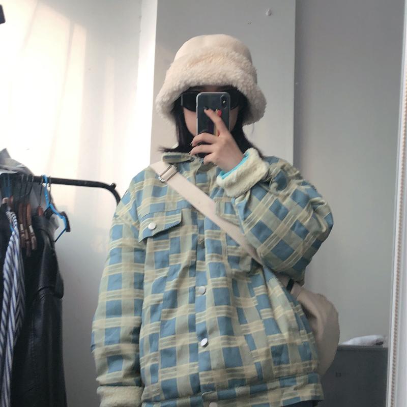 Japanese Harajuku Style Cute Soft Girl Cotton Coat Korean Loose Cute Girl Student Coat Plus Size Winter Women, Blue
Japanese Harajuku Style Cute Soft Girl Cotton Coat Korean Loose Cute Girl Student Coat Plus Size Winter Women, Blue