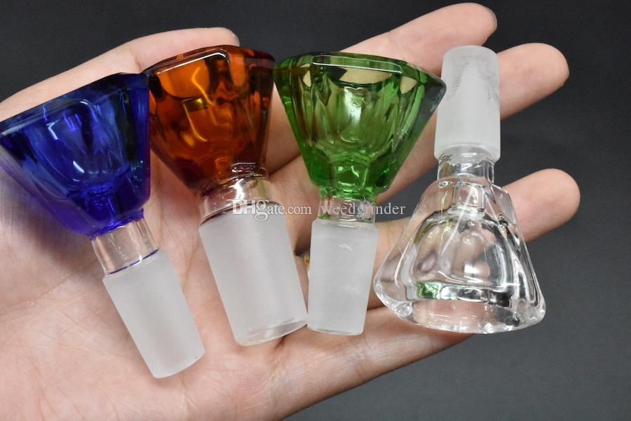 colorful thick 14mm 18mm male 3D diamond glass smoking tobacco bowl amber/blue/green/clear glass smoking bowl for water oil rig bongs
colorful thick 14mm 18mm male 3D diamond glass smoking tobacco bowl amber/blue/green/clear glass smoking bowl for water oil rig bongs
