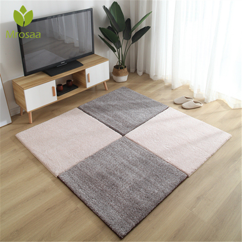 1pc 40/60/80/100cm Living Room bedroom Children Kids Non-slip Plush Soft Carpet Patchwork Jigsaw Splice Heads Climbing Baby Mat, Green
1pc 40/60/80/100cm Living Room bedroom Children Kids Non-slip Plush Soft Carpet Patchwork Jigsaw Splice Heads Climbing Baby Mat, Green
