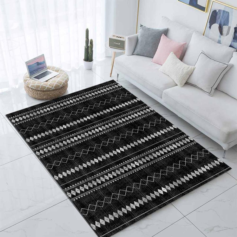 Else Black White Ethnic Bohemian Morrocan 3d Print Non Slip Microfiber Living Room Modern Carpet Washable Area Rug Mat, As pic
Else Black White Ethnic Bohemian Morrocan 3d Print Non Slip Microfiber Living Room Modern Carpet Washable Area Rug Mat, As pic
