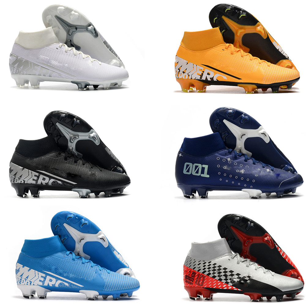 Mercurial Superfly VI Soccer Shoes 360 Elite FG XII 12 CR7 SE Ronaldo Neymar Mens Superfly 7 Elite FG Football Boots Cleats newest arrival, Grey
Mercurial Superfly VI Soccer Shoes 360 Elite FG XII 12 CR7 SE Ronaldo Neymar Mens Superfly 7 Elite FG Football Boots Cleats newest arrival, Grey
