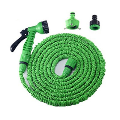 Garden Hose Flexible ThreeTime Expandable Outdoor Water Hose Reel Lightweight Water Spray Nozzles Gun Long Hos6806261